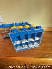 MaxSold Auction: LEGO Storage Brick/Bin, Set of 5, Blue/Yellow/Clear, 12 in (30 cm) - Toronto (Ontario, Canada) SELLER MANAGED Moving Online Auction - Howard Park Avenue