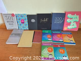 MaxSold Auction: Lot of 14 Pocket & A5 Notebooks, Journals, Puzzle Books - Toronto (Ontario, Canada) SELLER MANAGED Moving Online Auction - Howard Park Avenue
