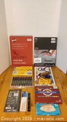MaxSold Auction: Mixed media art supply lot – pastels, markers & 9x12 sketchbook - Toronto (Ontario, Canada) SELLER MANAGED Moving Online Auction - Howard Park Avenue