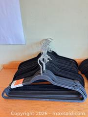 MaxSold Auction: Neatfreak Velvet Clothing Hangers with Chrome Hooks, Black & Pink - Toronto (Ontario, Canada) SELLER MANAGED Moving Online Auction - Howard Park Avenue
