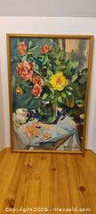MaxSold Auction: Original Oil on Canvas Floral Still Life by B. Borodnikov, 2012 - Toronto (Ontario, Canada) SELLER MANAGED Moving Online Auction - Howard Park Avenue