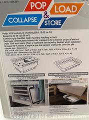 MaxSold Auction: Pop & Load Collapse & Store Collapsible Laundry Basket - White/Gray - Toronto (Ontario, Canada) SELLER MANAGED Moving Online Auction - Howard Park Avenue