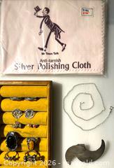 MaxSold Auction: Sterling Silver (925) Jewelry Lot – Rings, Earrings, Chain & More - Toronto (Ontario, Canada) SELLER MANAGED Moving Online Auction - Howard Park Avenue