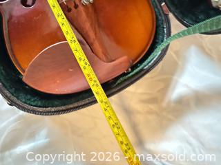 MaxSold Auction: Student Violin with Case, Bow & Protective Sleeve – Amber Finish, Ready to Play - Toronto (Ontario, Canada) SELLER MANAGED Moving Online Auction - Howard Park Avenue