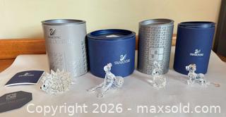 MaxSold Auction: Swarovski Crystal Figurines Lot – Animals & Ballerina with Boxes - Toronto (Ontario, Canada) SELLER MANAGED Moving Online Auction - Howard Park Avenue