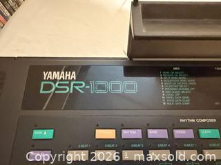 MaxSold Auction: Yamaha DSR-1000 Portable Arranger Keyboard, 61 Keys - Toronto (Ontario, Canada) SELLER MANAGED Moving Online Auction - Howard Park Avenue