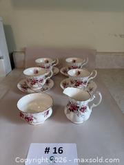 MaxSold Auction: (10pcs) Vintage Royal Albert "Lavendar Rose" Tea Set - New Westminster (British Columbia, Canada) PARTNER MANAGED Estate Sale Online Auction - Chestnut Street