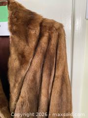MaxSold Auction: 1950's/60's Mink Fur Coat with Brown Satin Lining - New Westminster (British Columbia, Canada) PARTNER MANAGED Estate Sale Online Auction - Chestnut Street