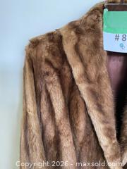 MaxSold Auction: 1950's/60's Mink Fur Coat with Brown Satin Lining - New Westminster (British Columbia, Canada) PARTNER MANAGED Estate Sale Online Auction - Chestnut Street