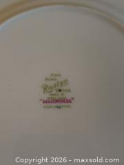 MaxSold Auction: (20 pcs) Vintage Roslyn Fine Bone China, "Magnolia" - New Westminster (British Columbia, Canada) PARTNER MANAGED Estate Sale Online Auction - Chestnut Street