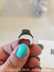 MaxSold Auction: (925 Sterling) Vintage Ring with Malachite Stone - New Westminster (British Columbia, Canada) PARTNER MANAGED Estate Sale Online Auction - Chestnut Street