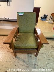 MaxSold Auction: Antique Oak Arts & Crafts Library Chair - New Westminster (British Columbia, Canada) PARTNER MANAGED Estate Sale Online Auction - Chestnut Street