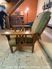 MaxSold Auction: Antique Oak Arts & Crafts Library Chair - New Westminster (British Columbia, Canada) PARTNER MANAGED Estate Sale Online Auction - Chestnut Street