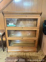 MaxSold Auction: Antique Tiger Oak Modular Barristers Bookshelf  - New Westminster (British Columbia, Canada) PARTNER MANAGED Estate Sale Online Auction - Chestnut Street