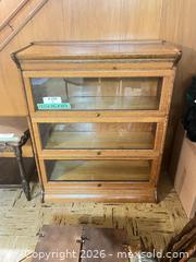 MaxSold Auction: Antique Tiger Oak Modular Barristers Bookshelf  - New Westminster (British Columbia, Canada) PARTNER MANAGED Estate Sale Online Auction - Chestnut Street