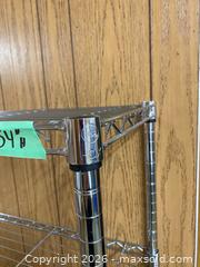 MaxSold Auction: Chrome 4-Shelf Metal Shelving Unit (#2) - New Westminster (British Columbia, Canada) PARTNER MANAGED Estate Sale Online Auction - Chestnut Street