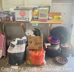 MaxSold Auction: Garden Feed, Soil, Planters & Watering Bulbs - New Westminster (British Columbia, Canada) PARTNER MANAGED Estate Sale Online Auction - Chestnut Street
