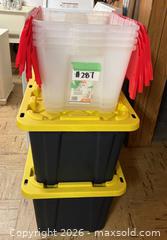 MaxSold Auction: HDX Plastic Totes: 49 Liter Flip Top & 102 Liter Tough Totes - New Westminster (British Columbia, Canada) PARTNER MANAGED Estate Sale Online Auction - Chestnut Street