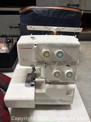 MaxSold Auction: Janome MyLock 204D Serger Overlock Sewing Machine w/ Instruction Manual - New Westminster (British Columbia, Canada) PARTNER MANAGED Estate Sale Online Auction - Chestnut Street