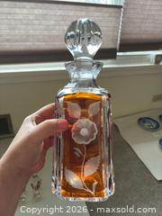 MaxSold Auction: Vintage Bohemian Engraved Amber Flashed Glass Decanter Set - New Westminster (British Columbia, Canada) PARTNER MANAGED Estate Sale Online Auction - Chestnut Street
