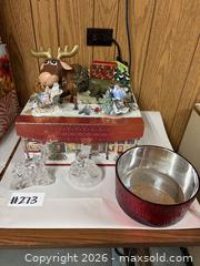 MaxSold Auction: Vintage Christmas Decor: Thomas Kinkade "Spirit of Christmas", German 24% Lead Crystal "Wonder of the Wild", Royal Crystal Rock - New Westminster (British Columbia, Canada) PARTNER MANAGED Estate Sale Online Auction - Chestnut Street