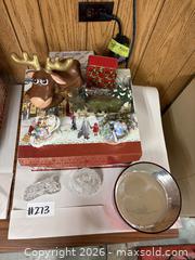 MaxSold Auction: Vintage Christmas Decor: Thomas Kinkade "Spirit of Christmas", German 24% Lead Crystal "Wonder of the Wild", Royal Crystal Rock - New Westminster (British Columbia, Canada) PARTNER MANAGED Estate Sale Online Auction - Chestnut Street