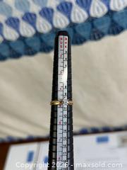 MaxSold Auction: 14K Yellow & White Gold Pear Diamond Solitaire Ring - Hamilton (Ontario, Canada) SELLER MANAGED Estate Sale Online Auction - Gertrude Street