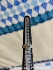 MaxSold Auction: 18K White Gold .93ct SI1 Diamond & CZ Ring - Hamilton (Ontario, Canada) SELLER MANAGED Estate Sale Online Auction - Gertrude Street