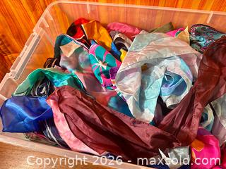 MaxSold Auction: Bin Full of Silk Scarves - Hamilton (Ontario, Canada) SELLER MANAGED Estate Sale Online Auction - Gertrude Street