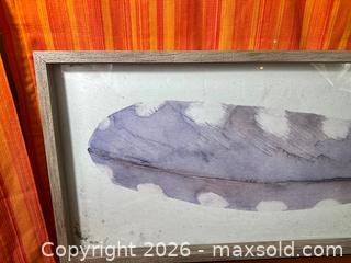 MaxSold Auction: Decorative Framed Watercolour Feather Print - Hamilton (Ontario, Canada) SELLER MANAGED Estate Sale Online Auction - Gertrude Street