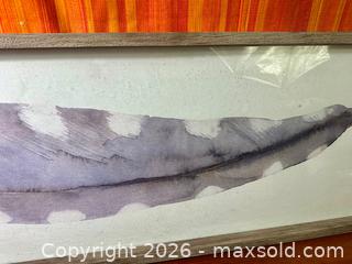 MaxSold Auction: Decorative Framed Watercolour Feather Print - Hamilton (Ontario, Canada) SELLER MANAGED Estate Sale Online Auction - Gertrude Street