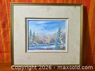 MaxSold Auction: Original Oil on Canvas James Knighton (1921 - 2015) - Hamilton (Ontario, Canada) SELLER MANAGED Estate Sale Online Auction - Gertrude Street