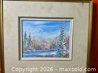 MaxSold Auction: Original Oil on Canvas James Knighton (1921 - 2015) - Hamilton (Ontario, Canada) SELLER MANAGED Estate Sale Online Auction - Gertrude Street