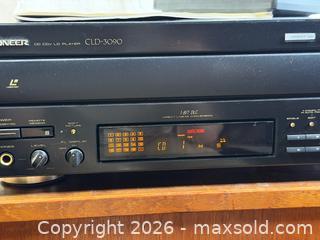 MaxSold Auction: Pioneer CLD-3080 Laserdisc CD CDV Player with Original Remote Control - Working* - Hamilton (Ontario, Canada) SELLER MANAGED Estate Sale Online Auction - Gertrude Street
