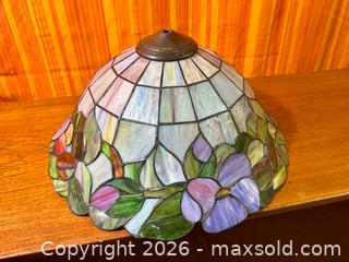 MaxSold Auction: Vintage Stained Glass Lamp Fixture - Hamilton (Ontario, Canada) SELLER MANAGED Estate Sale Online Auction - Gertrude Street