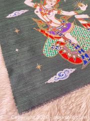 MaxSold Auction: Thai Art Goddess Mani Mekhala with Marble Printing on Fabric 12’ x 12’ - Toronto (Ontario, Canada) SELLER MANAGED Estate Sale Online Auction -  Bayview Avenue