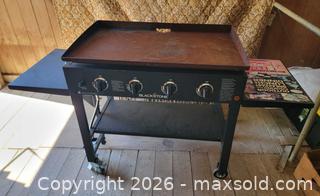 MaxSold Auction: Blackstone Outdoor 36" 4-Burner Propane Griddle  - East Cocalico Township (Pennsylvania, USA) SELLER MANAGED Downsizing Online Auction - Stevens Road