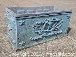 MaxSold Auction: Heavy Resin Liberty Detailed Planter  - East Cocalico Township (Pennsylvania, USA) SELLER MANAGED Downsizing Online Auction - Stevens Road