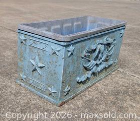 MaxSold Auction: Heavy Resin Liberty Detailed Planter  - East Cocalico Township (Pennsylvania, USA) SELLER MANAGED Downsizing Online Auction - Stevens Road