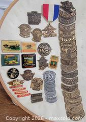 MaxSold Auction: Large Collection of Harley Owners Group "H.O.G." Pins  - East Cocalico Township (Pennsylvania, USA) SELLER MANAGED Downsizing Online Auction - Stevens Road