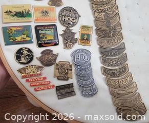 MaxSold Auction: Large Collection of Harley Owners Group "H.O.G." Pins  - East Cocalico Township (Pennsylvania, USA) SELLER MANAGED Downsizing Online Auction - Stevens Road
