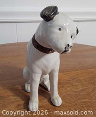 MaxSold Auction: Vintage Porcelain RCA Dog Nipper Figurine 7.5" - East Cocalico Township (Pennsylvania, USA) SELLER MANAGED Downsizing Online Auction - Stevens Road