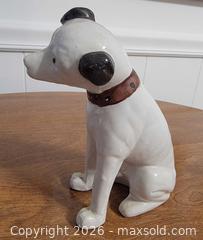 MaxSold Auction: Vintage Porcelain RCA Dog Nipper Figurine 7.5" - East Cocalico Township (Pennsylvania, USA) SELLER MANAGED Downsizing Online Auction - Stevens Road