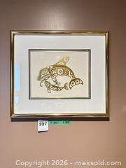 MaxSold Auction: Don Yeomans Limited Edition Print 'Killerwhale with Calf' Framed - West Vancouver (British Columbia, Canada) SELLER MANAGED Downsizing Online Auction - 17th Street (CONDO)