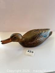 MaxSold Auction: Ducks Unlimited Canada Robert Capriola Signed Limited Duck Decoy - West Vancouver (British Columbia, Canada) SELLER MANAGED Downsizing Online Auction - 17th Street (CONDO)