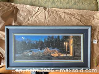 MaxSold Auction: Limited Edition # 900 / 2500 “Evening Light” by Stephen Lyman, 1990 - West Vancouver (British Columbia, Canada) SELLER MANAGED Downsizing Online Auction - 17th Street (CONDO)