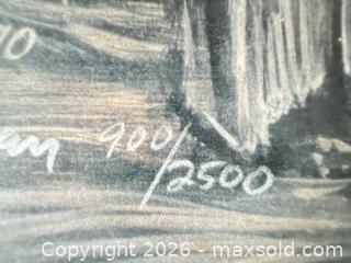 MaxSold Auction: Limited Edition # 900 / 2500 “Evening Light” by Stephen Lyman, 1990 - West Vancouver (British Columbia, Canada) SELLER MANAGED Downsizing Online Auction - 17th Street (CONDO)