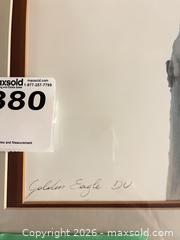 MaxSold Auction: Signed Eagle Wildlife Print 32/210 in Wood Frame - West Vancouver (British Columbia, Canada) SELLER MANAGED Downsizing Online Auction - 17th Street (CONDO)