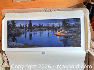 MaxSold Auction: The Greenwich Workshop’s “Moonfire” by Stephen Lyman, 1994 (unframed) - West Vancouver (British Columbia, Canada) SELLER MANAGED Downsizing Online Auction - 17th Street (CONDO)