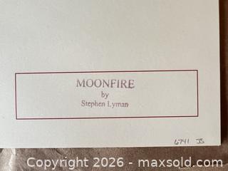 MaxSold Auction: The Greenwich Workshop’s “Moonfire” by Stephen Lyman, 1994 (unframed) - West Vancouver (British Columbia, Canada) SELLER MANAGED Downsizing Online Auction - 17th Street (CONDO)